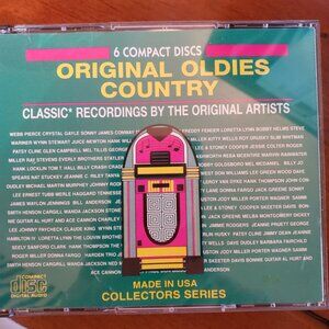 6 CD Original Oldies Country by the Original Artists  Too many songs to list